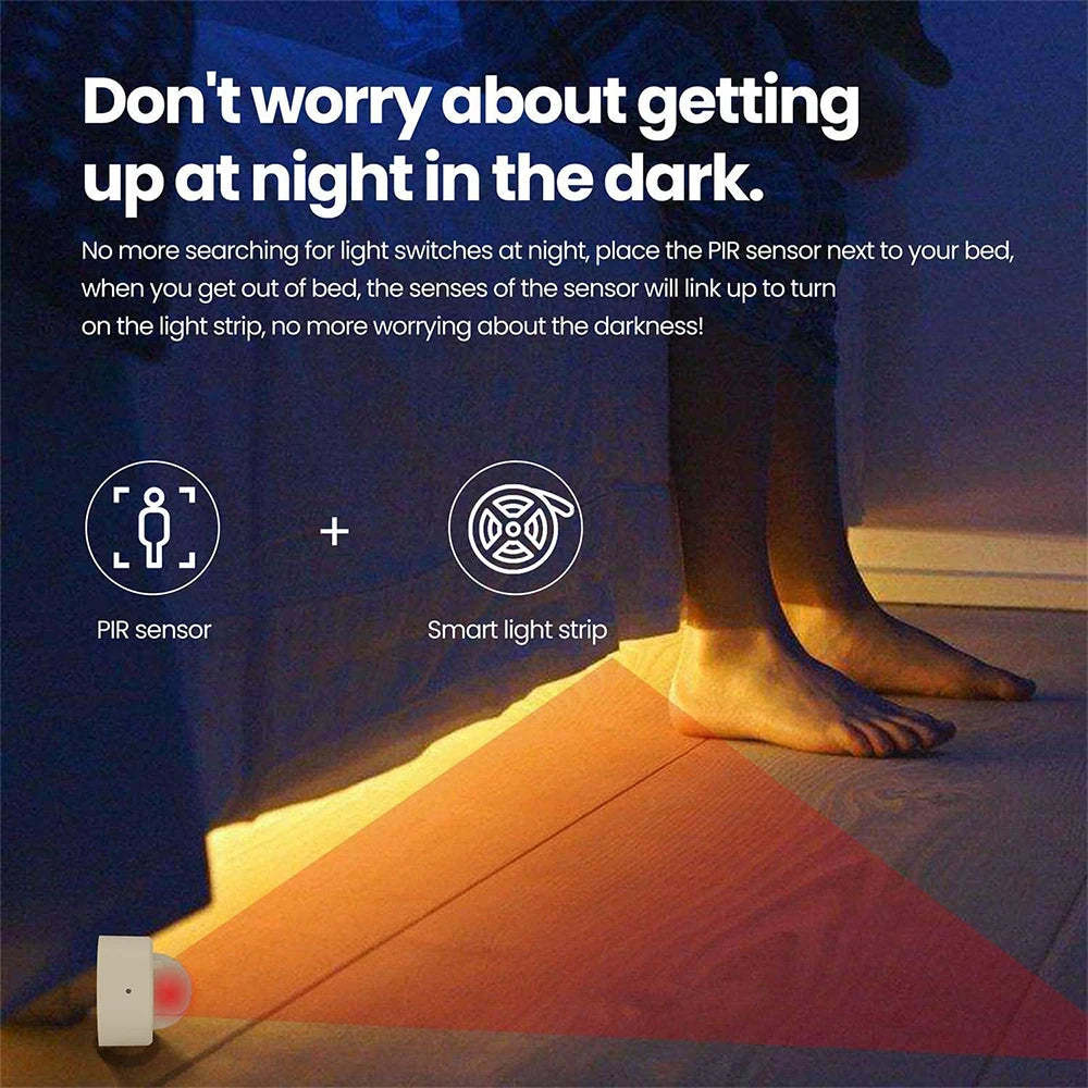 Mini ZigBee Motion Sensor – Real-Time Movement Alerts
