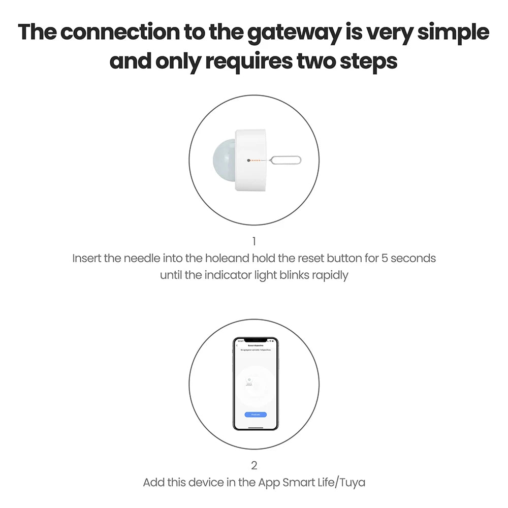 Mini ZigBee Motion Sensor – Real-Time Movement Alerts