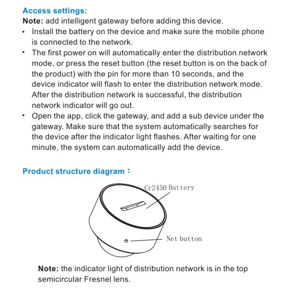 Mini ZigBee Motion Sensor – Real-Time Movement Alerts