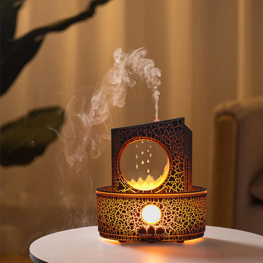 180ml Rain Cloud Oil Diffuser, Ultrasonic, LED Nightlight with Remote Control