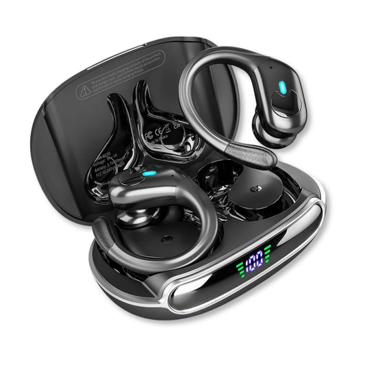 BX30 Wireless Sports Earbuds – 80H Playtime, ENC Clear Calls, IXP7 Waterproof, Perfect for Running, Cycling & Gym