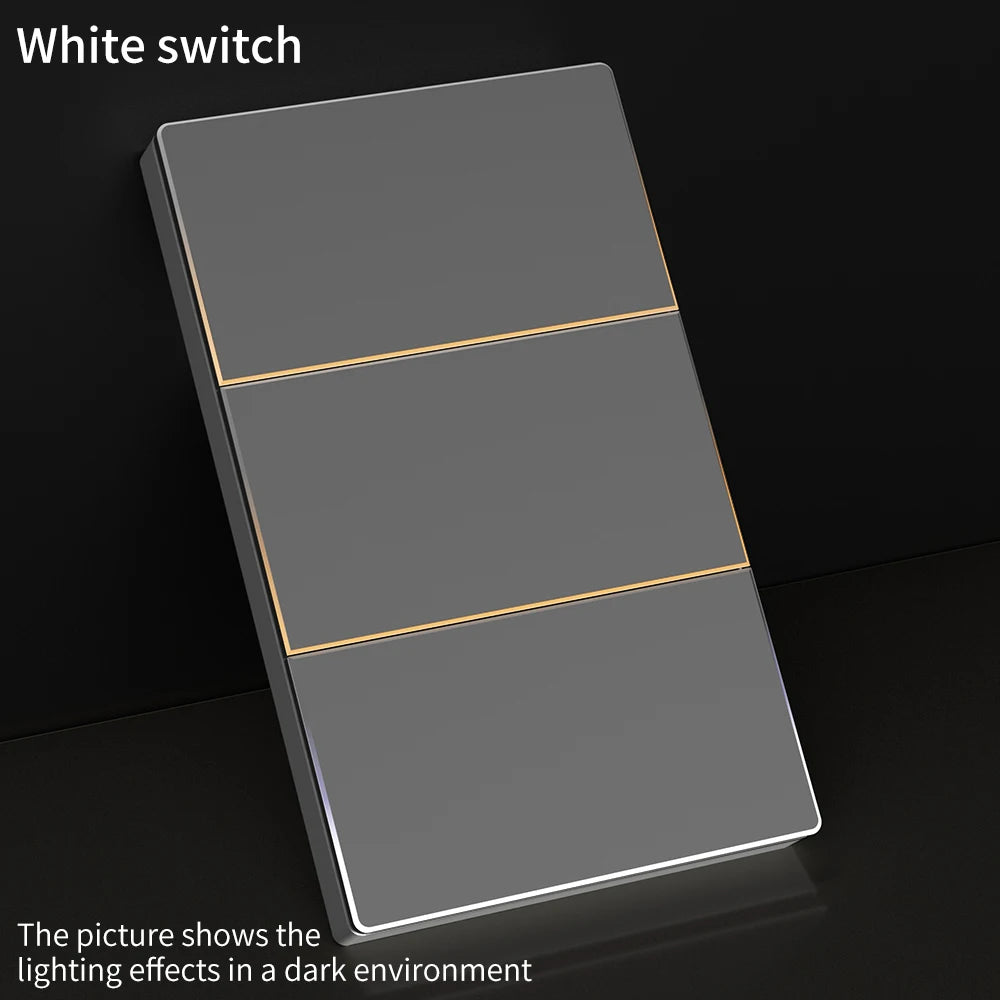 AVATTO Wi-Fi Smart Light Switch – Luxury Touch Control with Ambient LED Design for Modern Homes
