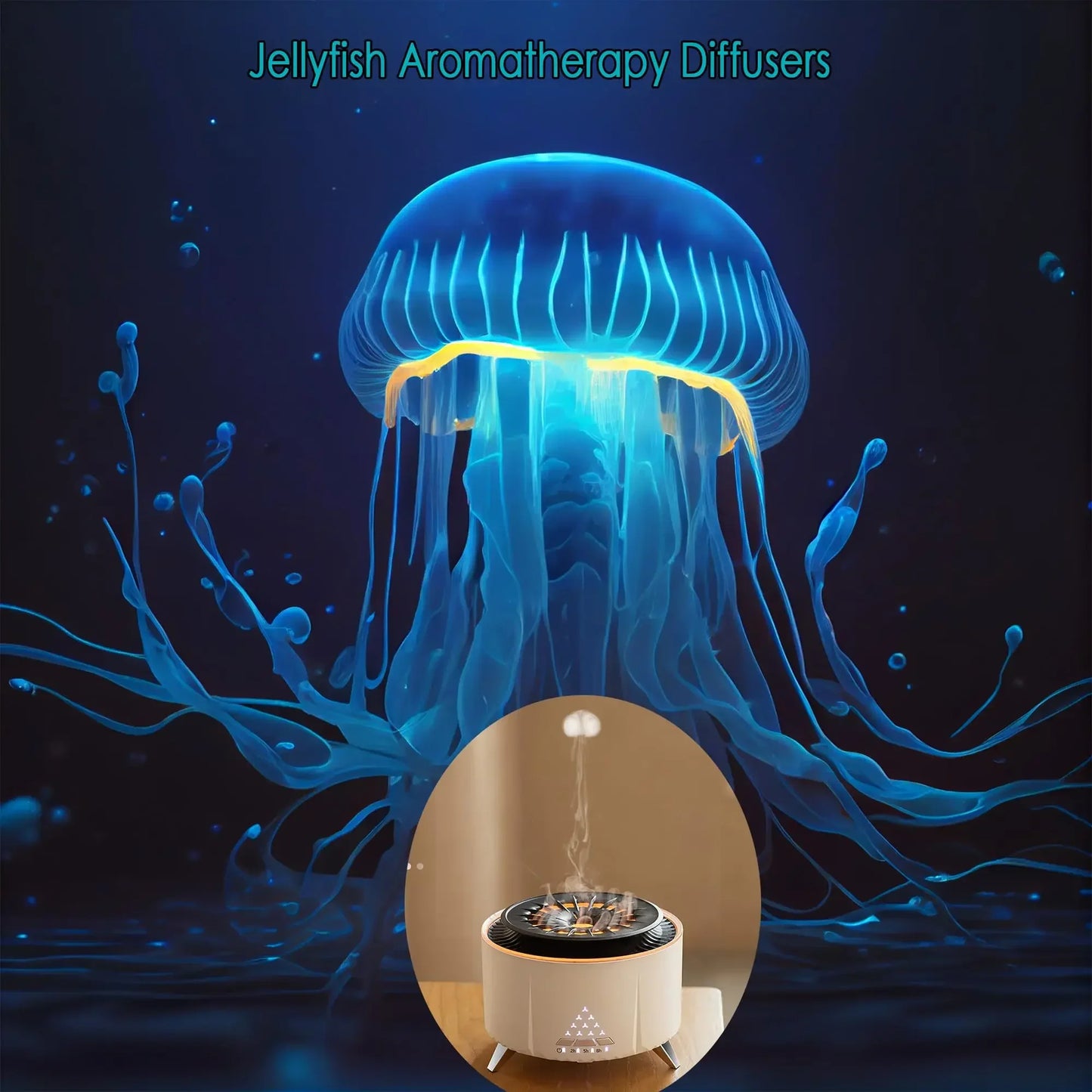 350ml Jelly Flame Essential Oil Diffuser