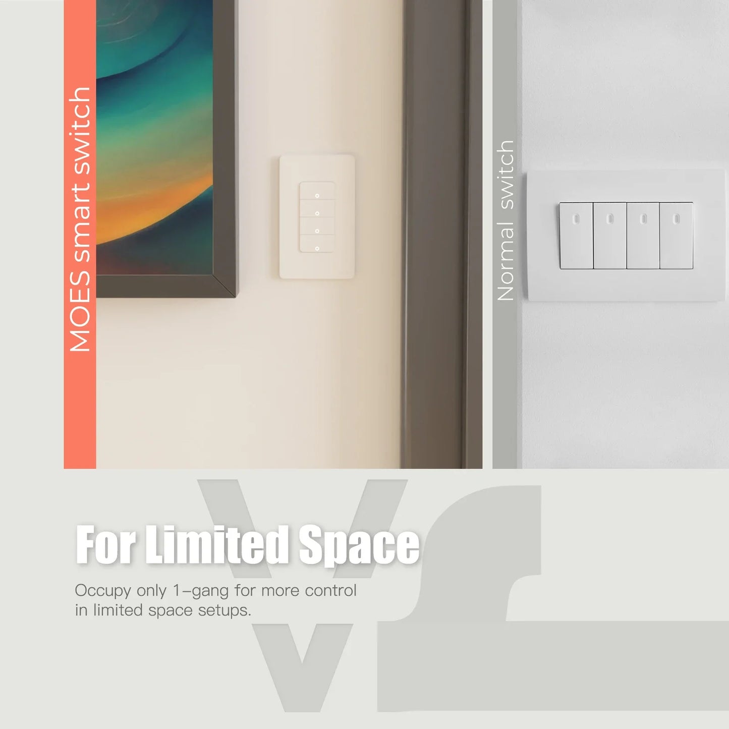 MOES ZigBee Smart Light Switch – Control Lights from Your Phone or Voice