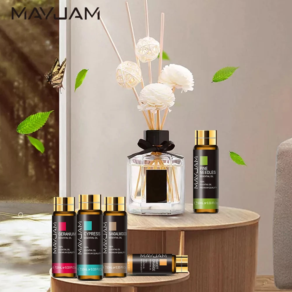 10ML MAYJAM Aromatherapy Essential Oils for Diffuser