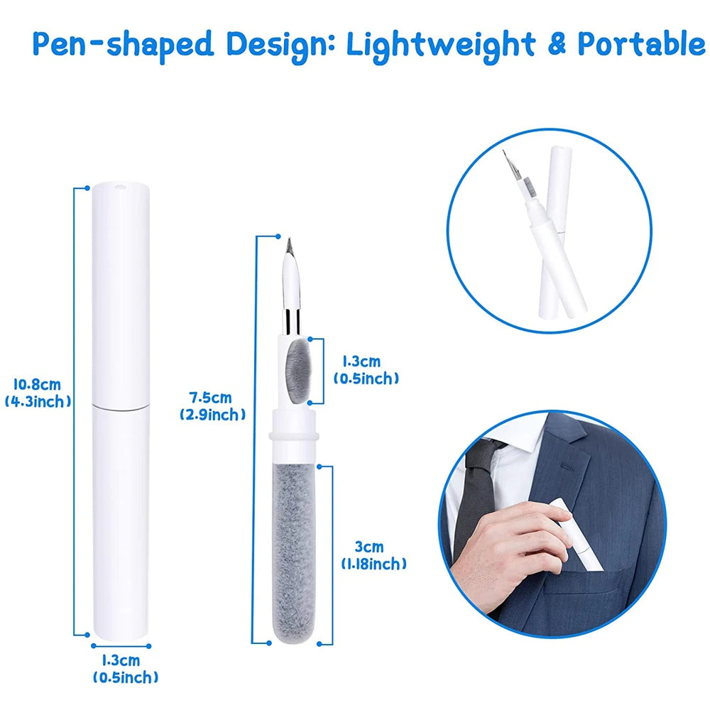 3-in-1 Bluetooth Earbuds Cleaning Pen