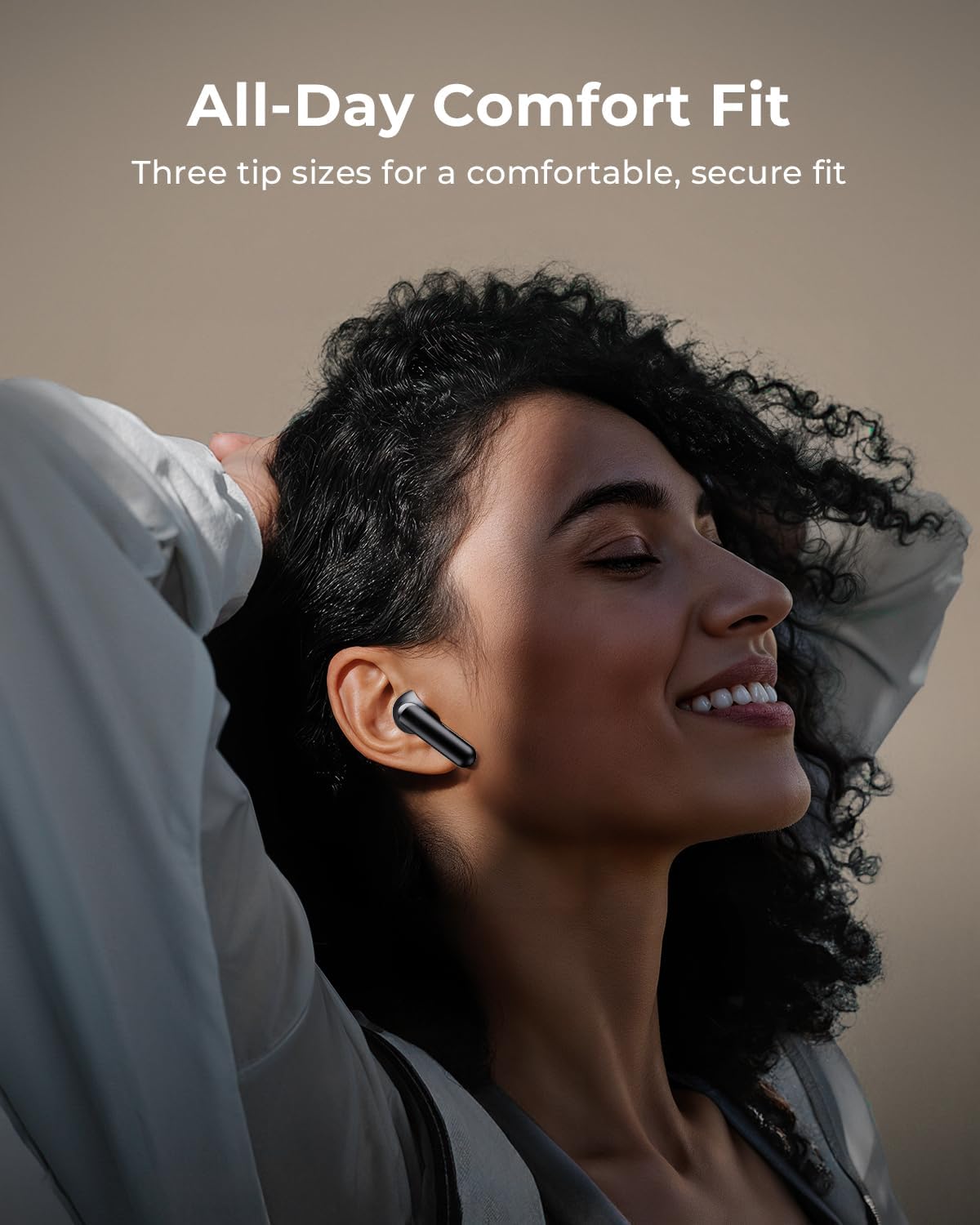 T27 True Wireless Stereo Earbuds, 40H Playtime, ANC Noise Cancelling, IPX7 Waterproof, Smart Touchscreen Case – Perfect for Gym, Work & Daily Commute