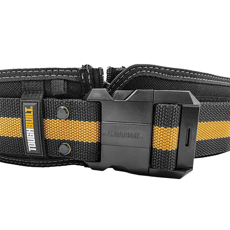 TOUGHBUILT Heavy-Duty Tool Belt with Quick-Hang Protector & Metal Buckle