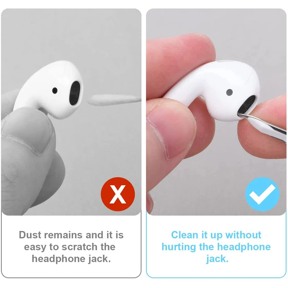 3-in-1 Bluetooth Earbuds Cleaning Pen