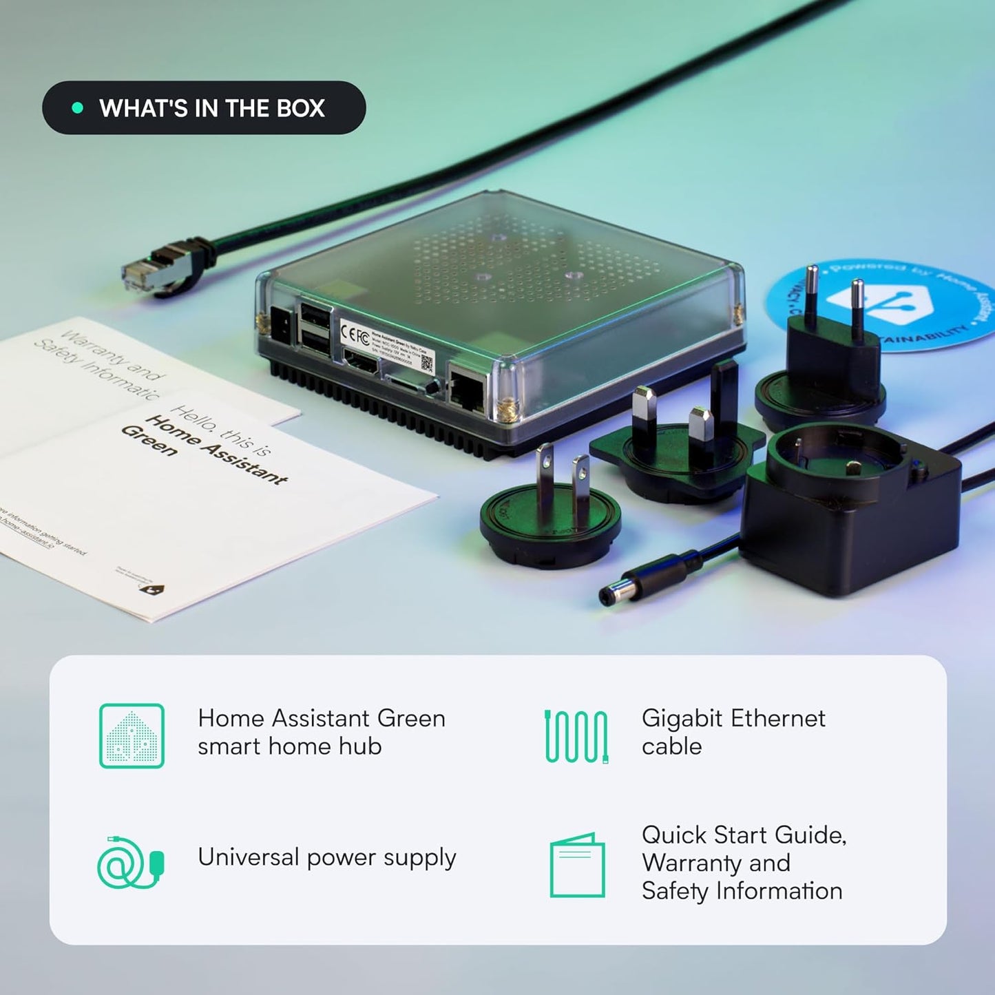 Home Assistant Green, Smart Home Hub with Advanced Automation