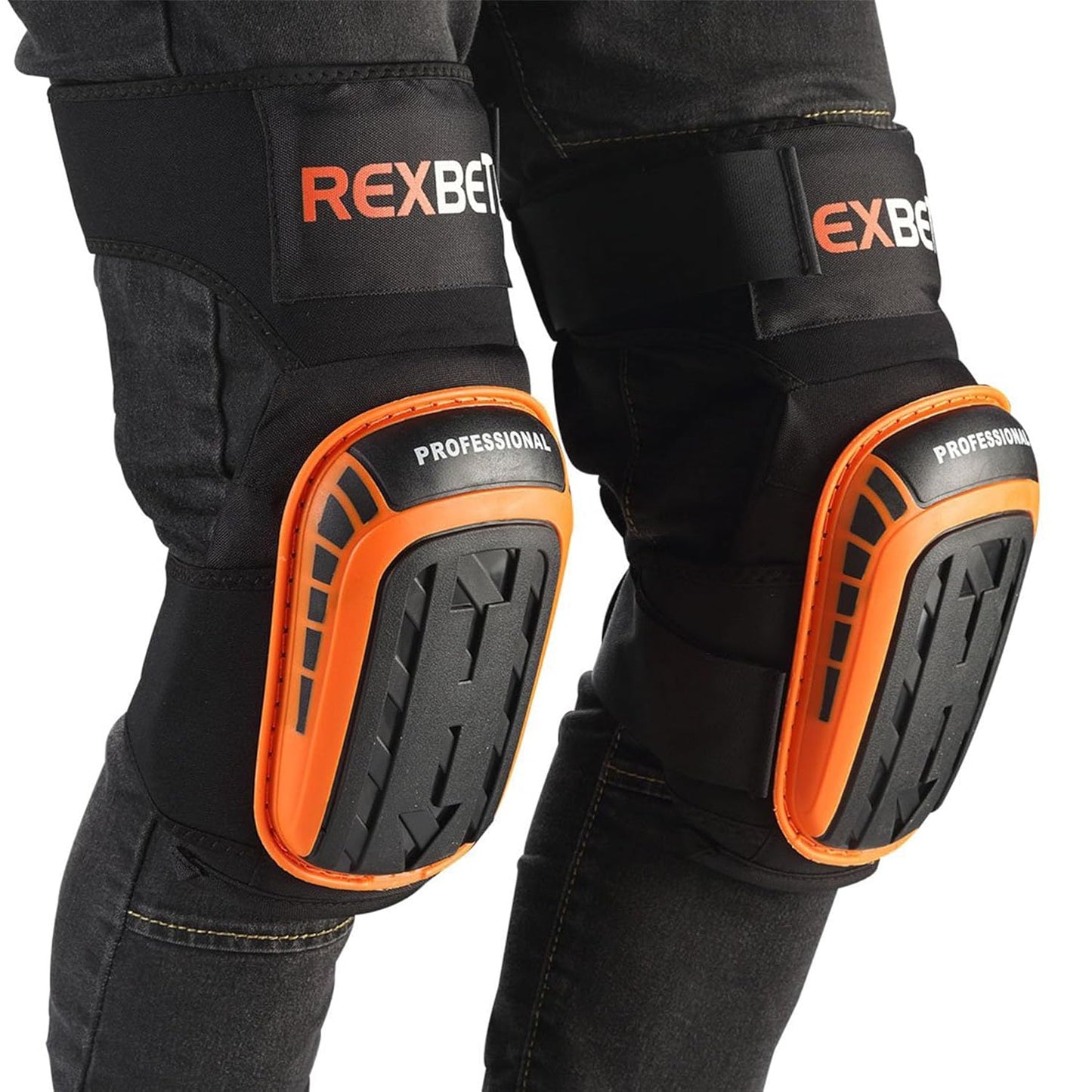 REXBETI Knee Gel Pads, Anti-slip Foam for Construction, Gardening, Flooring, and Cleaning