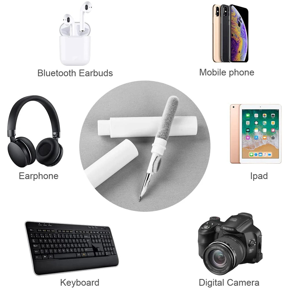 3-in-1 Bluetooth Earbuds Cleaning Pen