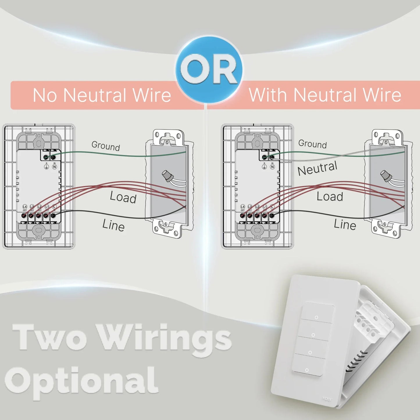 MOES ZigBee Smart Light Switch – Control Lights from Your Phone or Voice