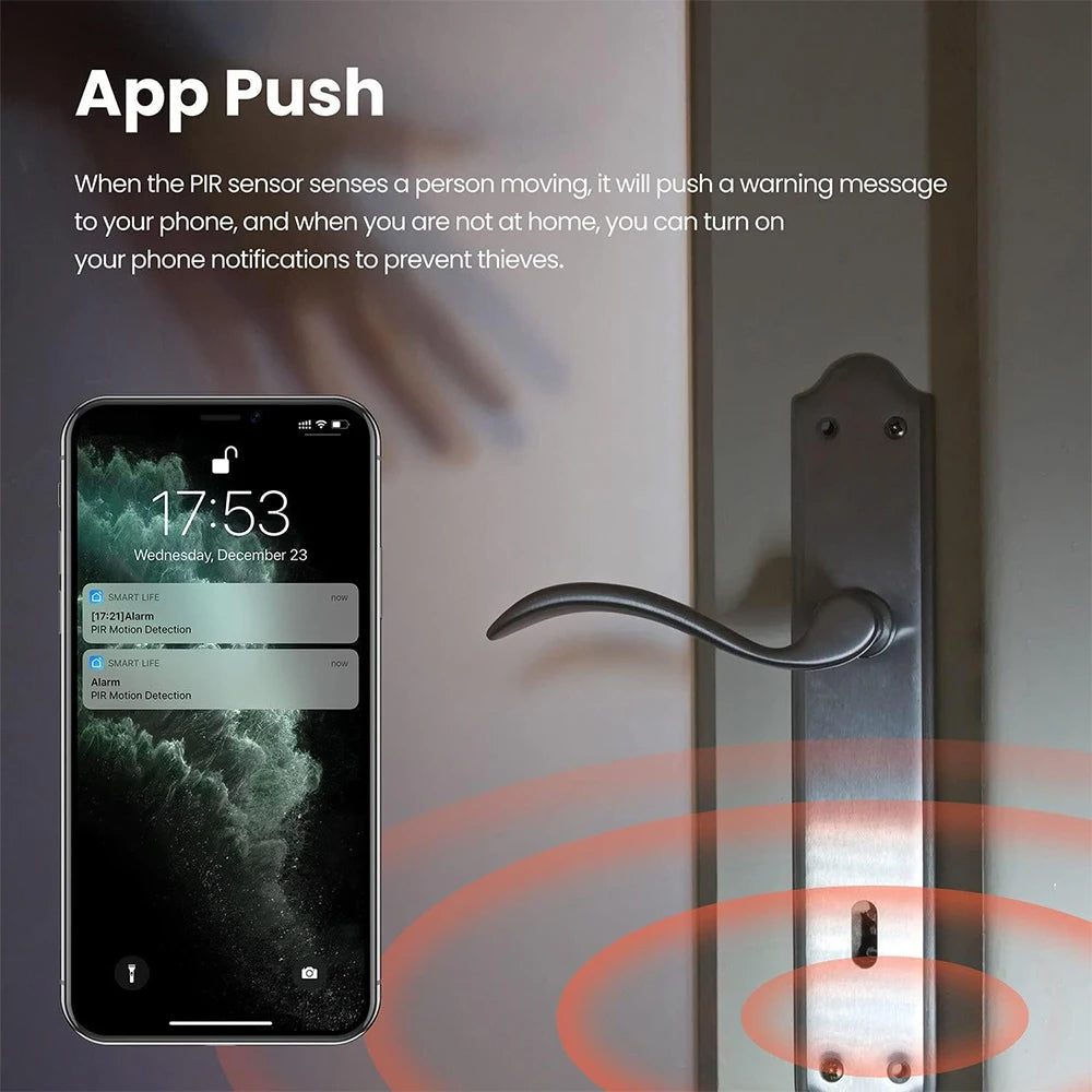 Mini ZigBee Motion Sensor – Real-Time Movement Alerts
