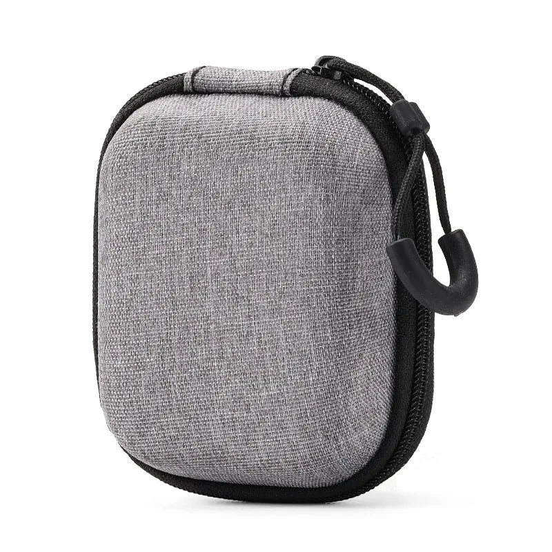 Medium Shockproof Grey Case for Earphones, USB Cables & Chargers