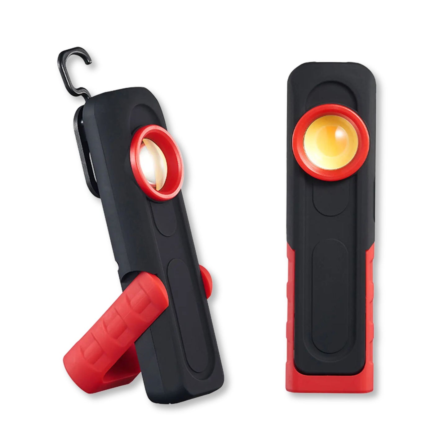 Car Detailing Inspection Light, 500 Lumen, 96 CRI, 3 Color Temperature (2700K, 4500K, 6500K), USB Work Lamp with Hook, 180° Tilting Bracket & Magnetic Base