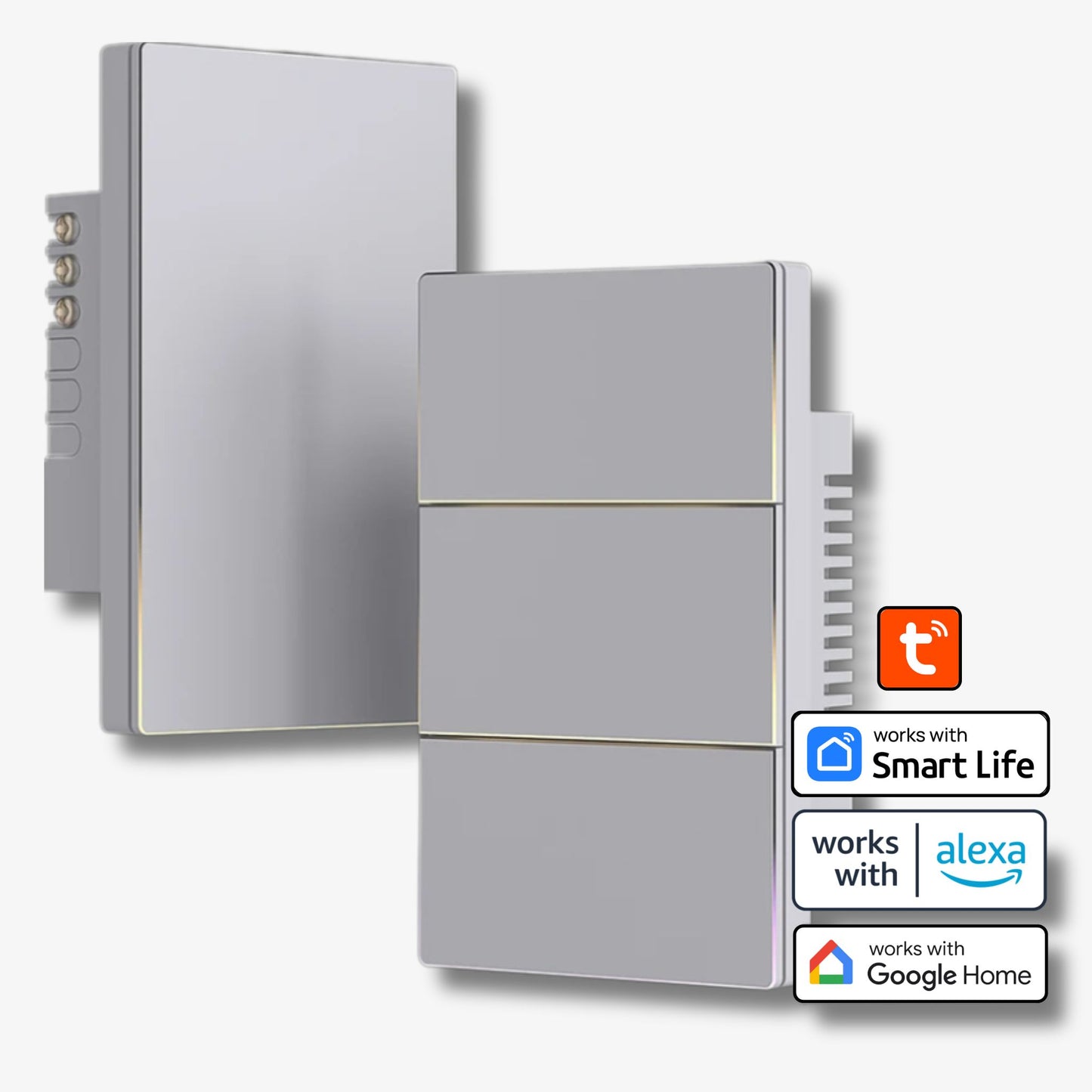 AVATTO Wi-Fi Smart Light Switch – Luxury Touch Control with Ambient LED Design for Modern Homes