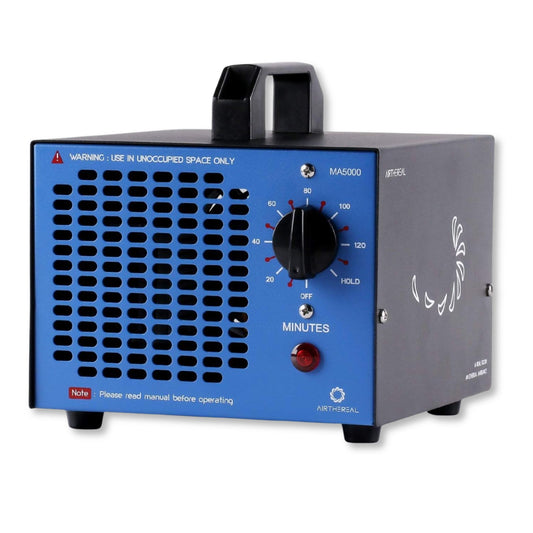 Commercial Ozone Generator, 5000 mg/h High-Capacity Odor Eliminator