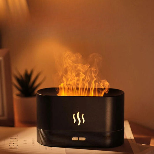 180ML Kinscoter Flame Lamp Essential Oil Aromatherapy Diffuser for Home