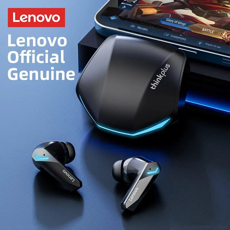 Lenovo GM2 Pro Gaming Earbuds, 30h Playtime, ANC, Dual Mode & Hi-Fi Sound