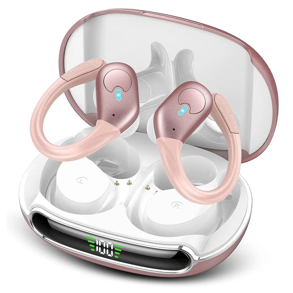 BX30 In-Ear Hook Wireless Earbuds, Secure Fit For Active Training
