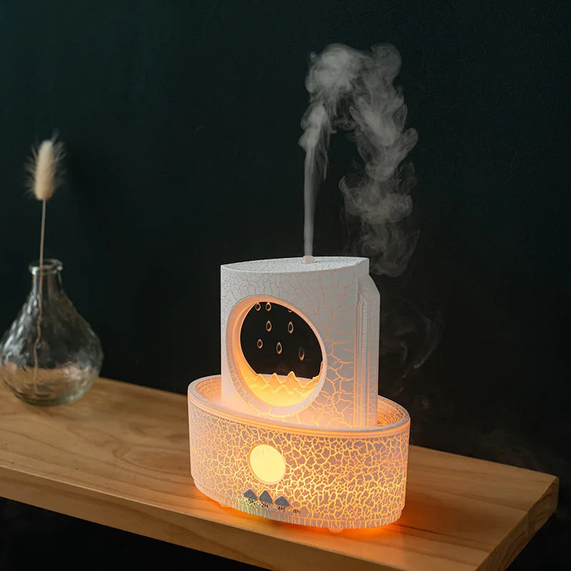 180ml Rain Cloud Oil Diffuser, Ultrasonic, LED Nightlight with Remote Control