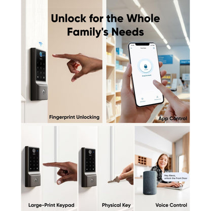 eufy Smart Lock C34 – Keyless Home Door Security