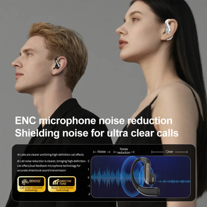 YJ-55 Open-Ear Hook Wireless Earbuds, Secure Fit For Daily Movement