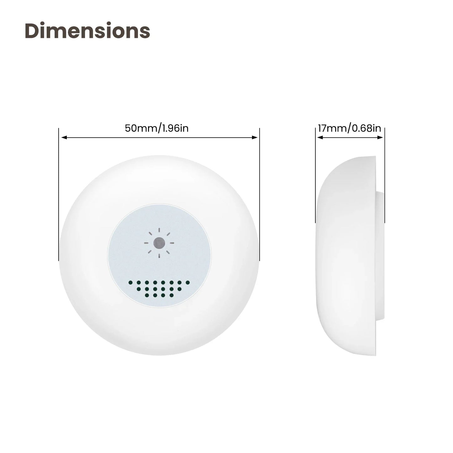 MOES Tuya ZigBee Smart Light Sensor – Automate Lights & Curtains with Smart Detection