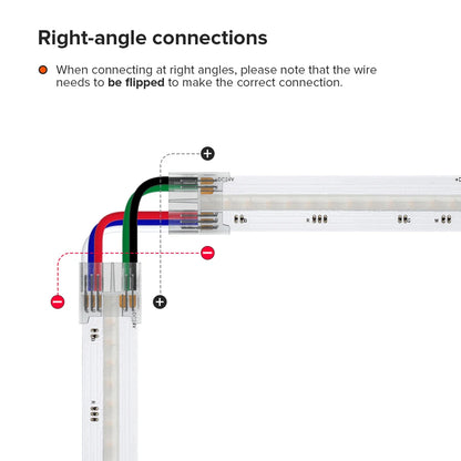 FCOB Solderless Connectors - Cut, Extend & Turn Corners