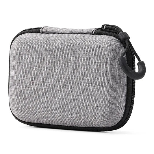 Large Shockproof Grey Case for Earphones, USB Cables & Chargers
