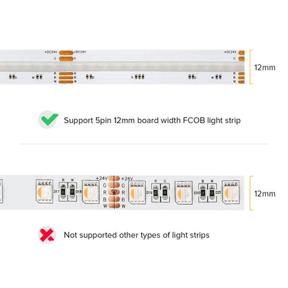 FCOB Solderless Connectors - Cut, Extend & Turn Corners