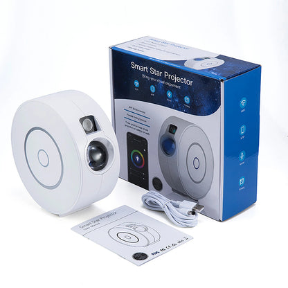 Smart Galaxy Projector - Turn Your Ceiling Into a Moving Aurora Sky