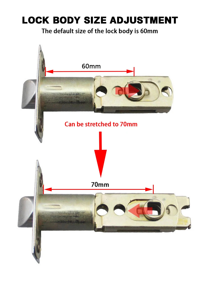 M6 Smart Lock with Handle