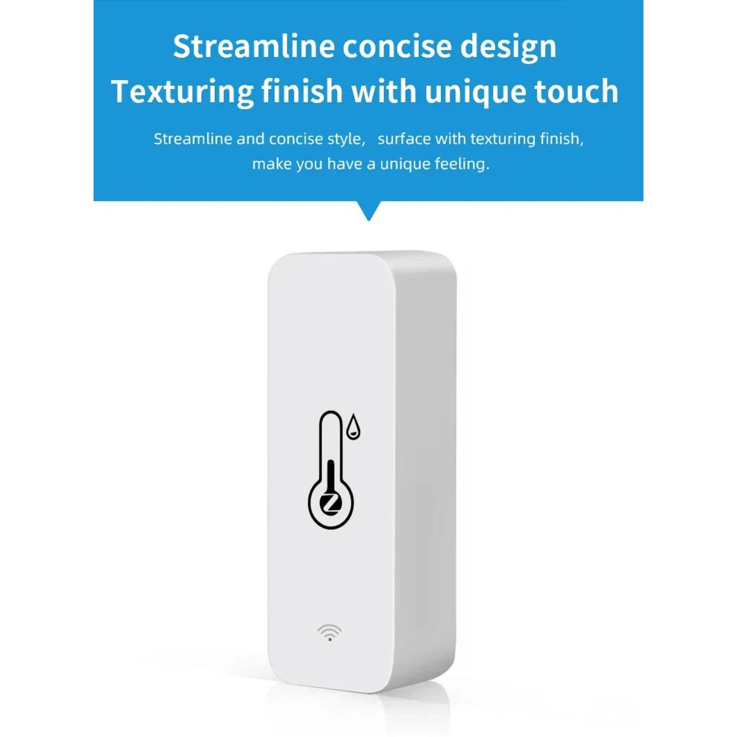 Smart Temperature & Humidity Sensor – Real-Time Indoor Climate Monitor