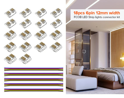 FCOB Solderless Connectors - Cut, Extend & Turn Corners