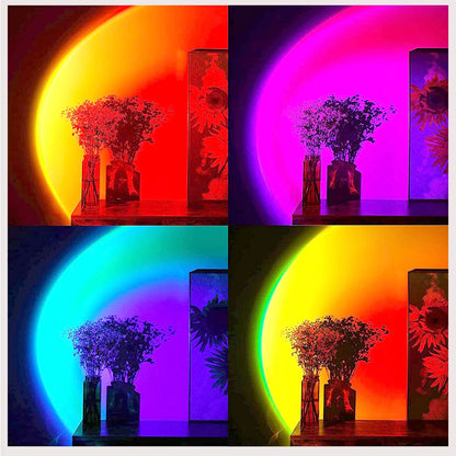 Smart Sunset Lamp - Transform Any Room With a Beautiful Color Glow