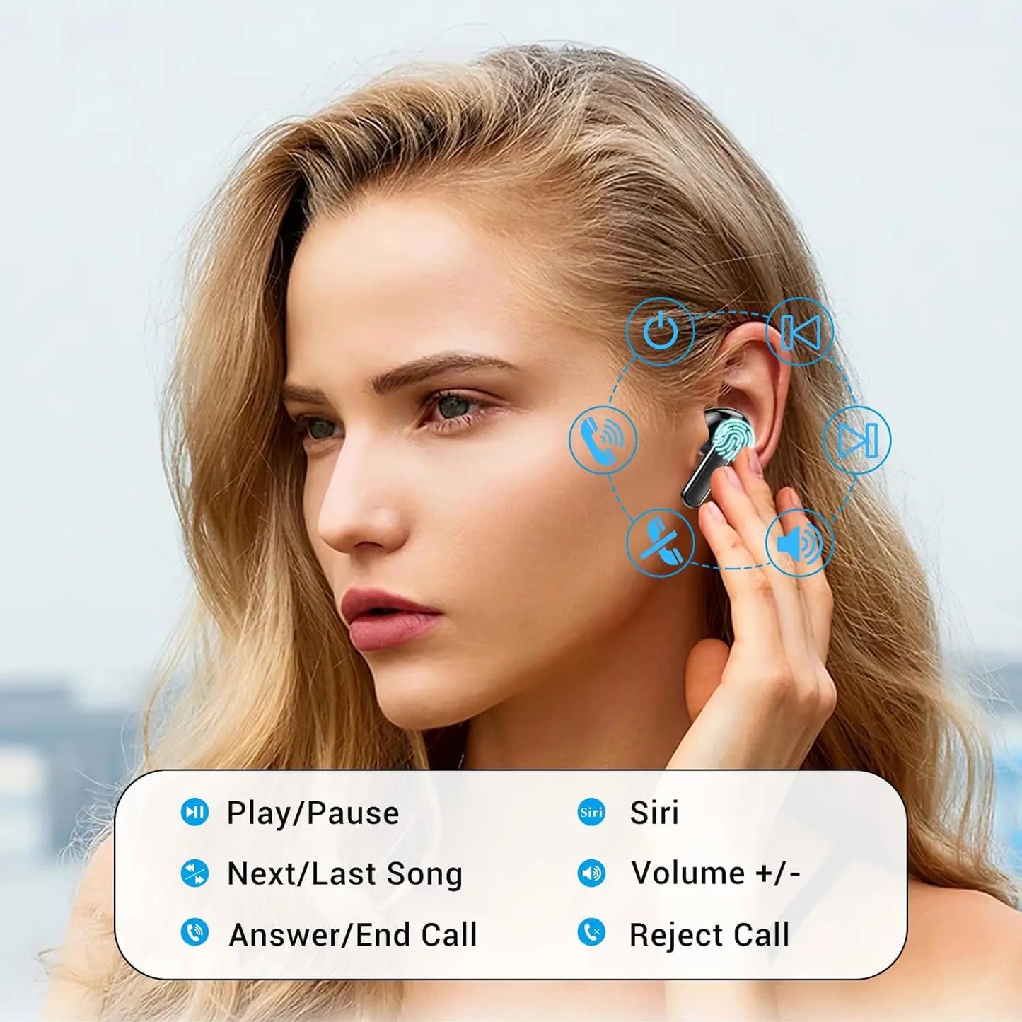 XY-19 True Wireless In-Ear Earbuds, Real-Time Translation For Work And Travel