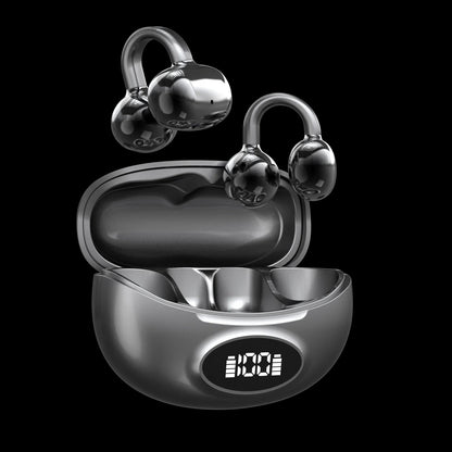 W19 Clip-On Wireless Earbuds, Secure Fit With Translation Support