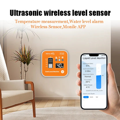 Solar Water Tank Level Monitor with Indoor Display