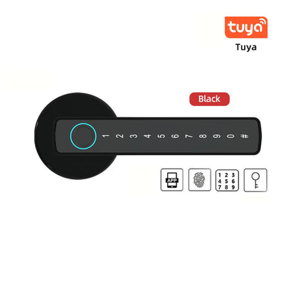 Smart Fingerprint Door Lock – 4-in-1 Keyless Entry for Homes & Offices