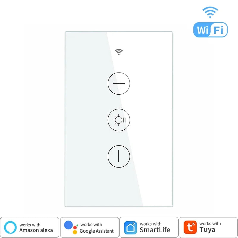 Wi-Fi Smart Dimmer Switch Light – Adjust LED Brightness Anytime, Anywhere