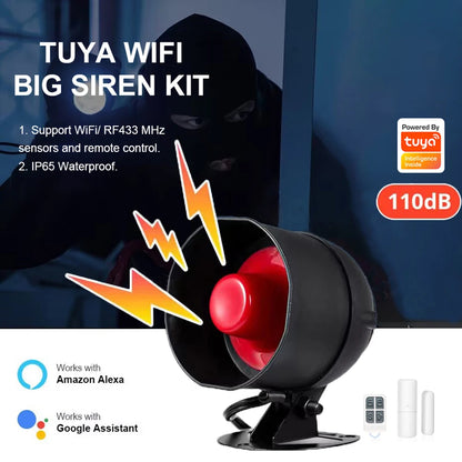 Smart Alarm Kit - Loud Alert and Phone Notification in One