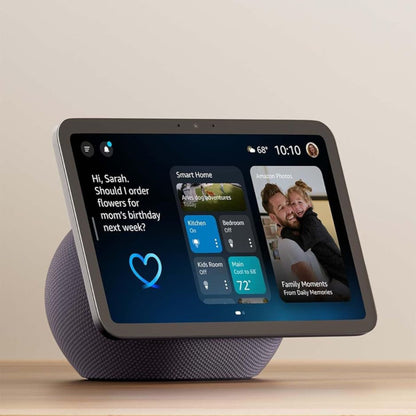 Amazon Echo Show 8 – Big Sound, Bright Screen, and Smart Home Control