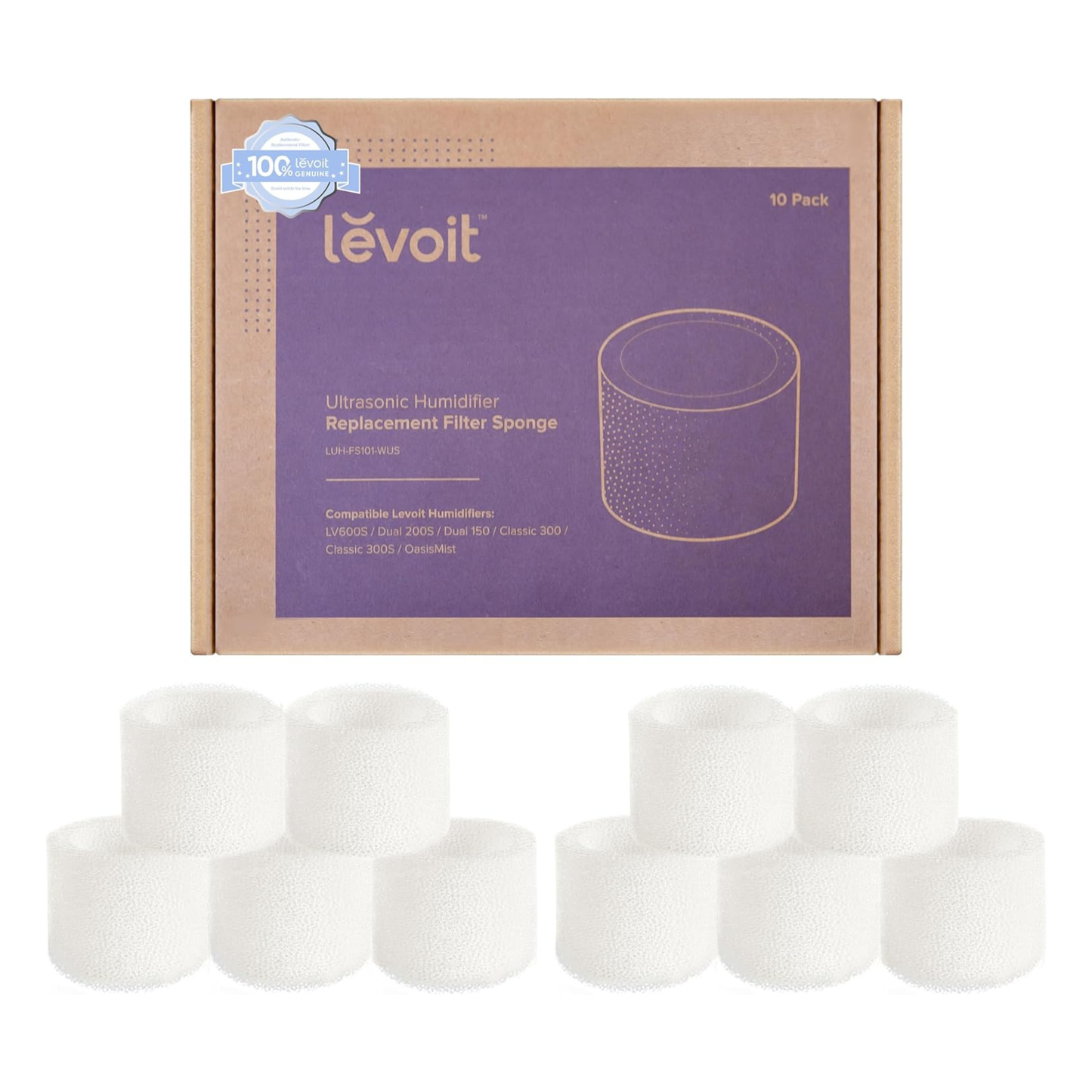 Levoit Humidifier Filters 10-Pack
