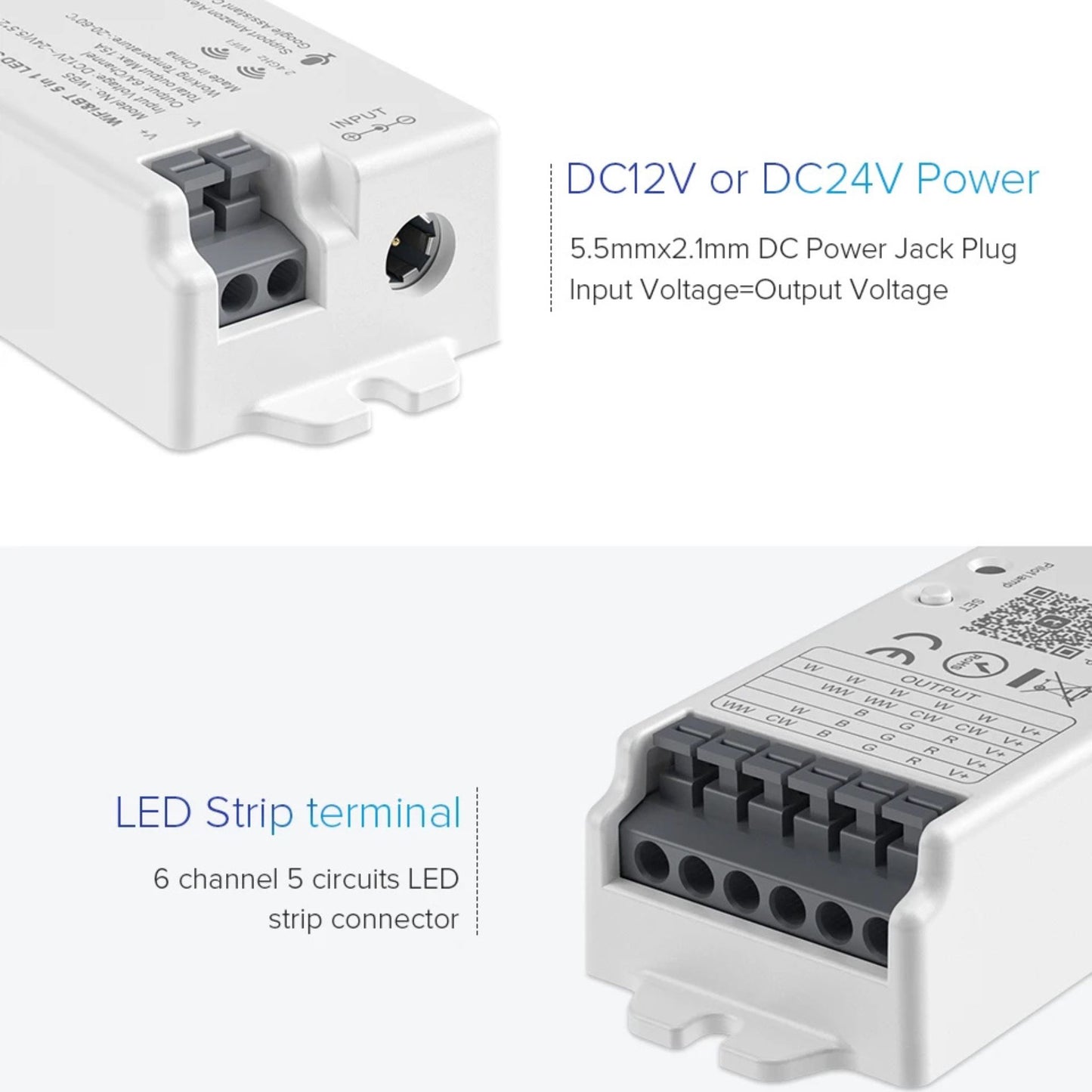5-in-1 Smart LED Controller – Turn Your LED Strips into Smart Lighting