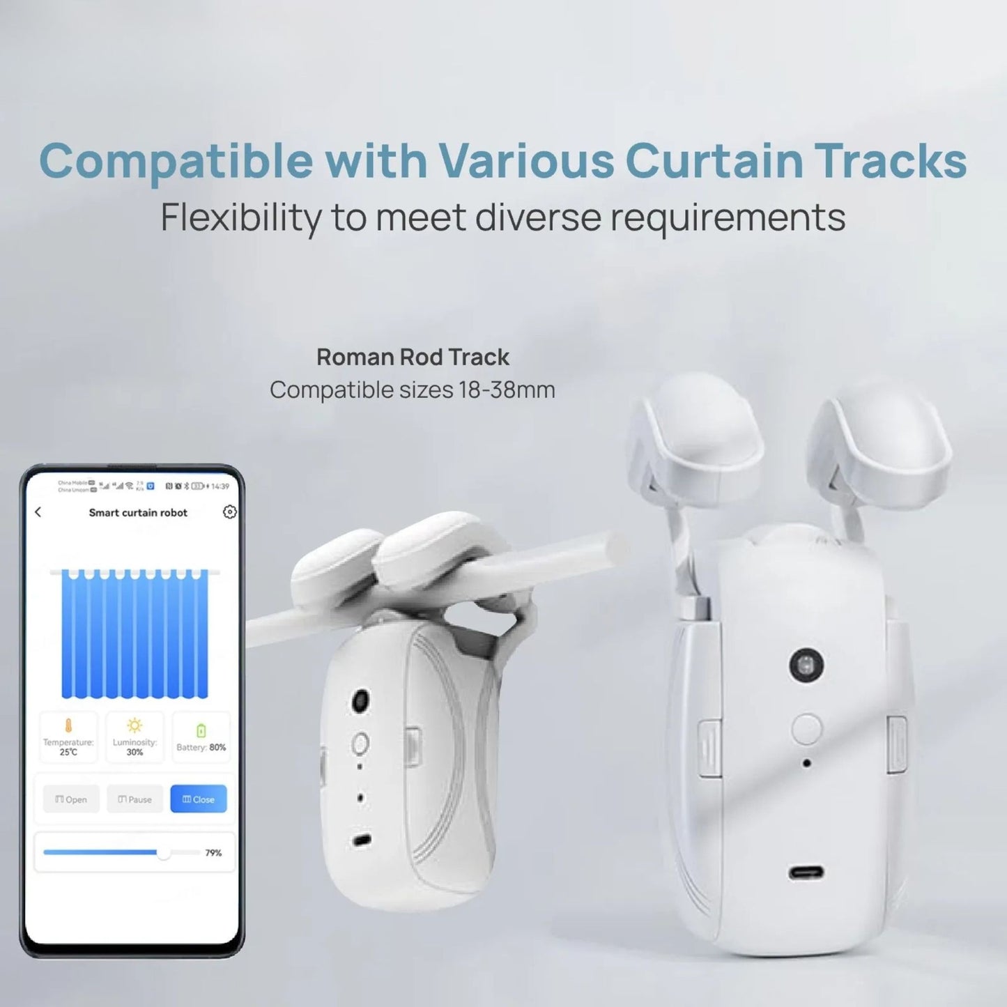 Smart Curtain Robot – Hands-Free Curtain Automation