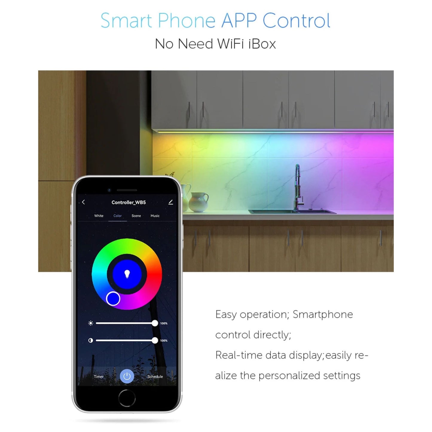 5-in-1 Smart LED Controller – Turn Your LED Strips into Smart Lighting
