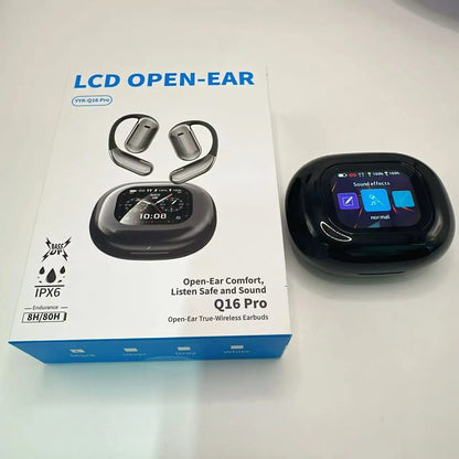 Q16 Pro Open-Ear Hook Wireless Earbuds, Translation With All-Day Comfort