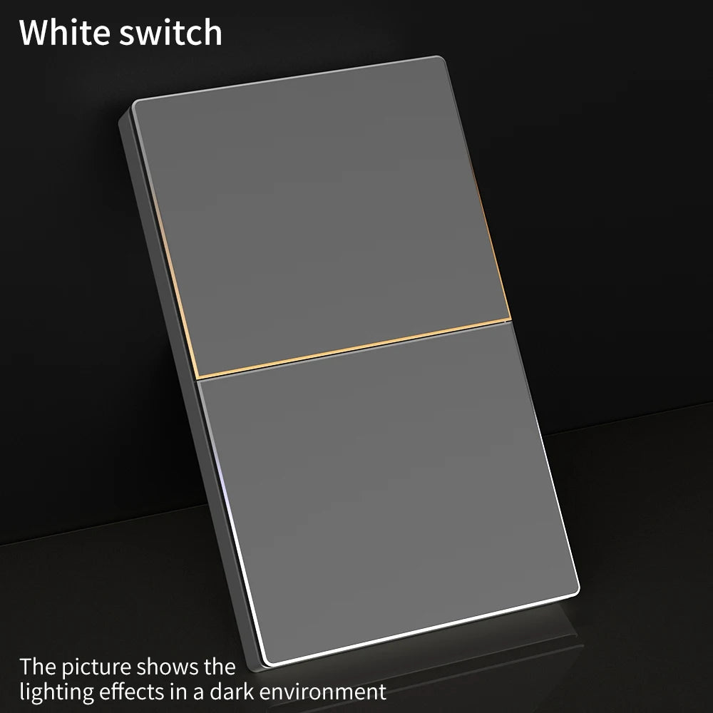 AVATTO Wi-Fi Smart Light Switch – Luxury Touch Control with Ambient LED Design for Modern Homes